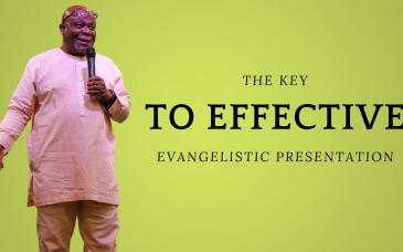 Embedded thumbnail for The Key to an Effective Evangelistic Presentation